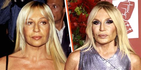 dona versace now|donatella versace no makeup.